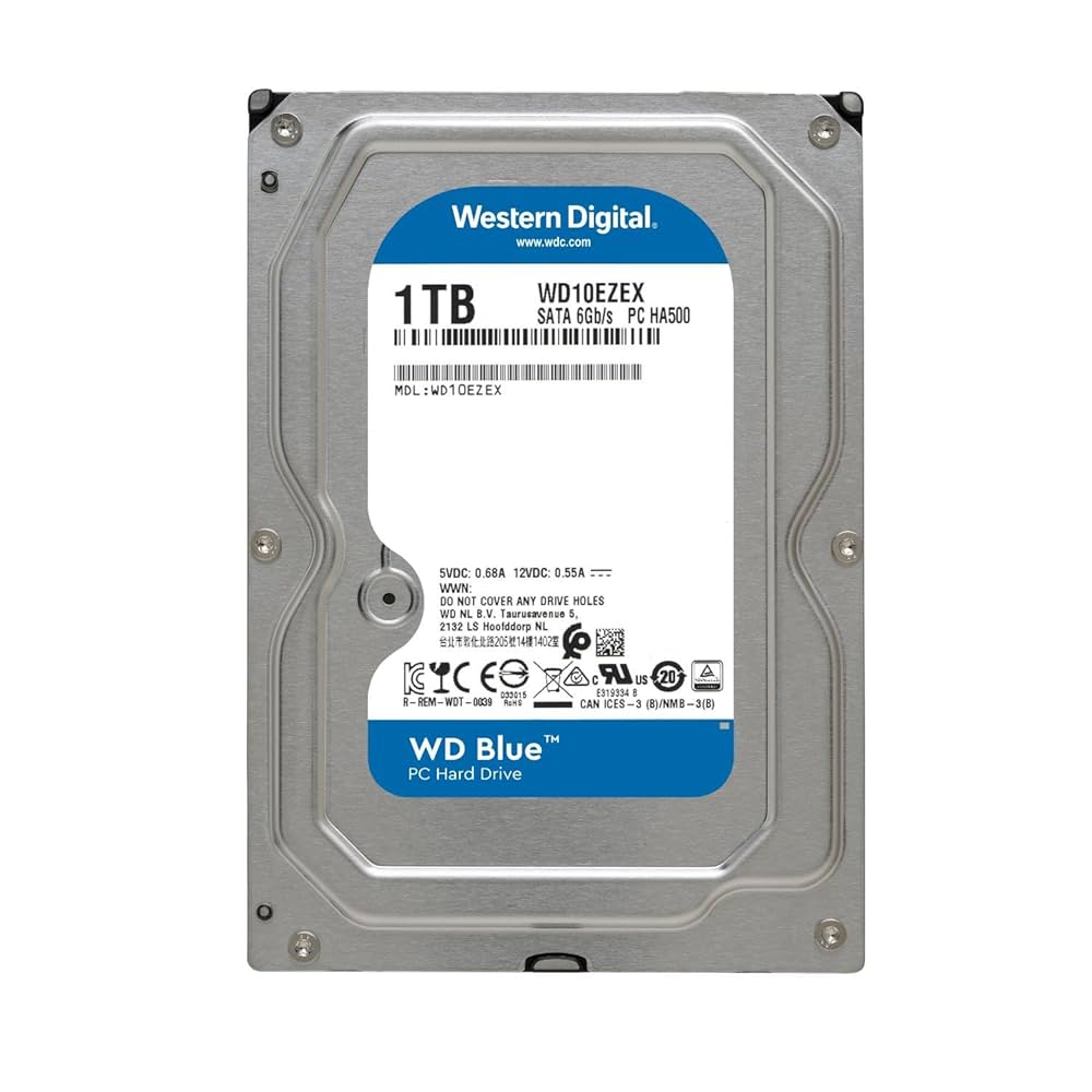 内蔵型ハードディスクドライブ Western Digital WD Blue 6TB HDD 6 TB WD Blue PC Desktop Hard Drive | Western Digital